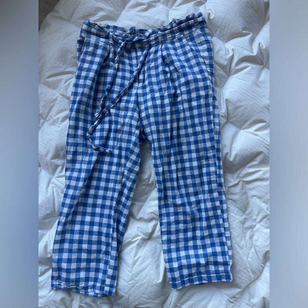 Roolee Gingham Crop pants
